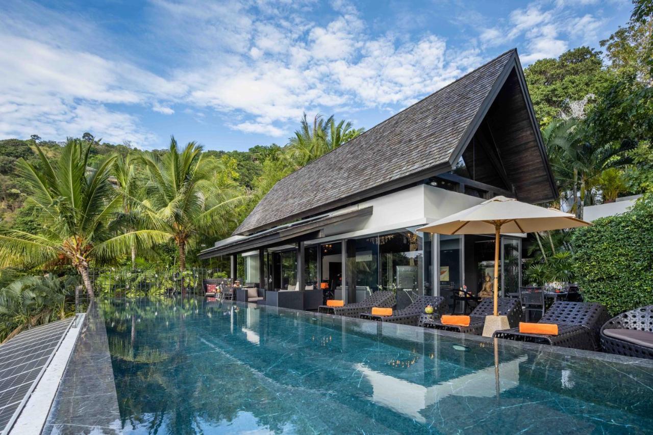 Villa Yang, Private Oceanfront Villa, Kamala Exteriér fotografie