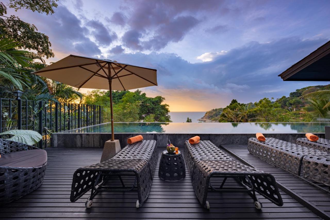 Villa Yang, Private Oceanfront Villa, Kamala Exteriér fotografie