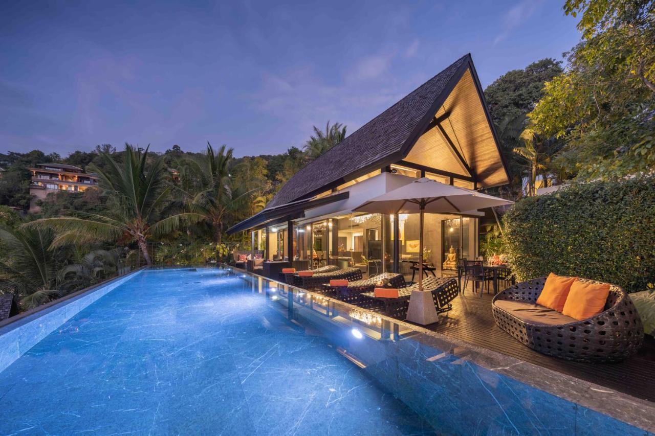 Villa Yang, Private Oceanfront Villa, Kamala Exteriér fotografie