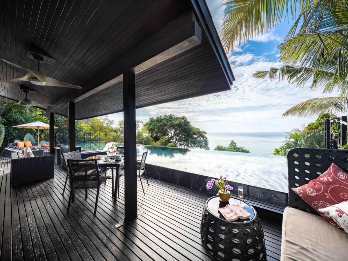 Villa Yang, Private Oceanfront Villa, Kamala Exteriér fotografie
